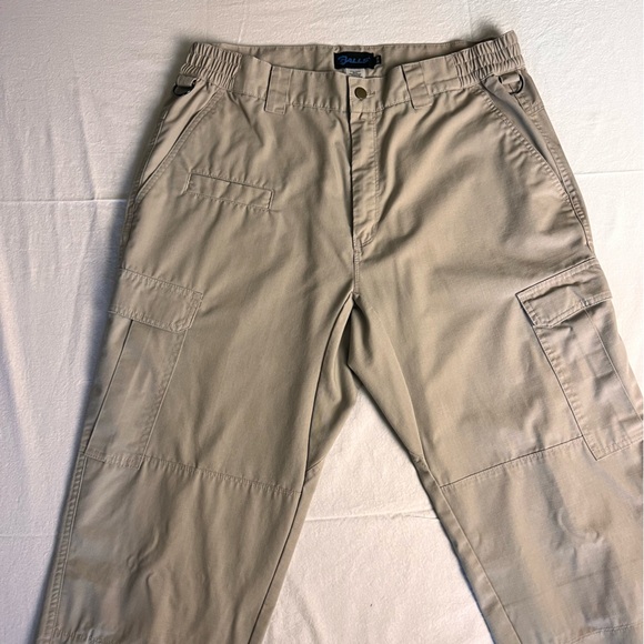 Galls Pro Tac Force Ripstop Tactical Men's Khaki Cargo Pants unhemmed 36x37 - Picture 2 of 7